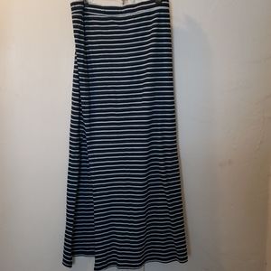 Splendid striped maxi skirt, large